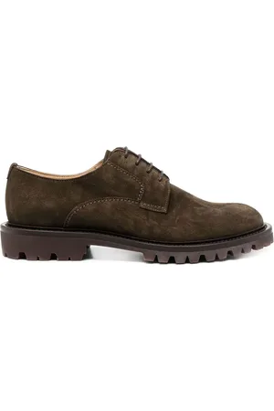 Scarosso Wooster III suede Derby shoes