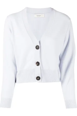 PRINGLE OF SCOTLAND Cropped button-up cardigan