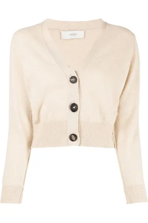 PRINGLE OF SCOTLAND Cropped button-up cardigan