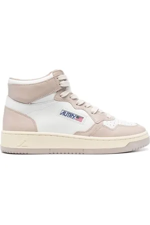 Autry Logo-patch high-top sneakers