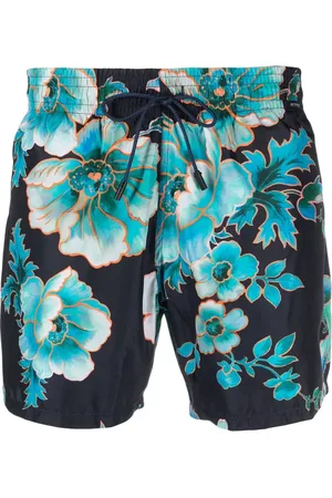 Etro Floral-print swim shorts