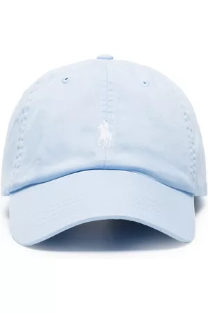 Ralph Lauren Men Caps - Classic logo-embroidered baseball cap - Blue
