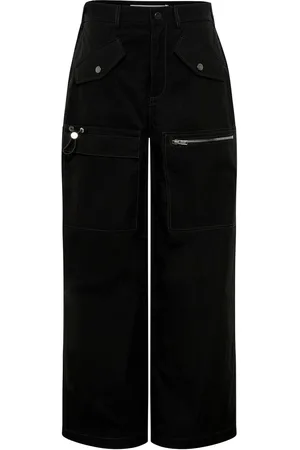 DION LEE Multi-pocket straight-leg trousers