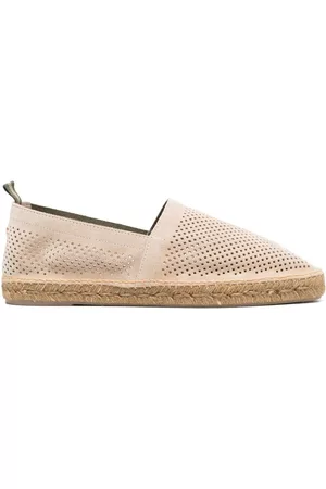 Castaner Men Espadrilles - Pablo leather espadrilles - Neutrals