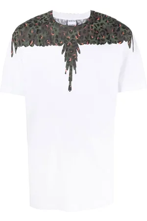 MARCELO BURLON Animalier Wings organic cotton T-shirt
