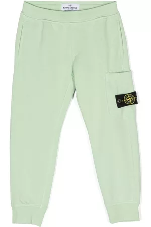 Stone Island Sweatpants - Compass-patch track pants - Green