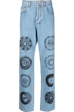 Msftsrep Vibrations straight-leg jeans