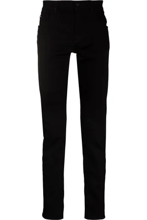 Dolce & Gabbana Logo-patch slim-fit jeans