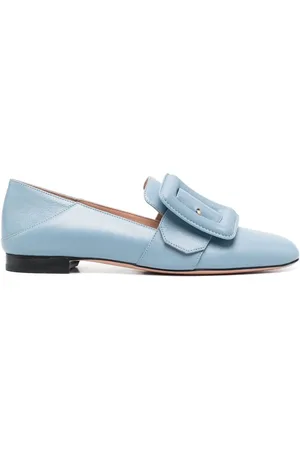 Bally Side buckle-detail loafers