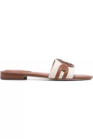 Ralph Lauren Women Sandals - Alegra two-tone slides - Neutrals