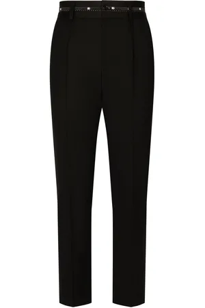 Dolce & Gabbana Logo-waistband tailored trousers