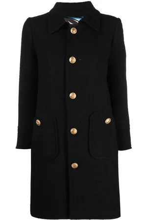 Dsquared2 Women Coats - Single-breasted tailored coat - Black
