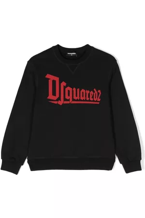 Dsquared2 Boys Hoodies - Relax logo-print sweatshirt - Black