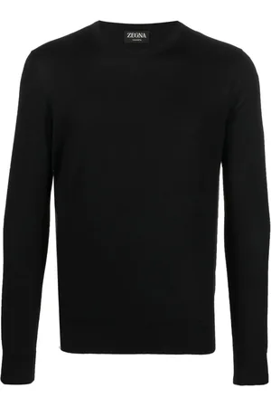Ermenegildo Zegna Crew-neck cashmere-silk jumper