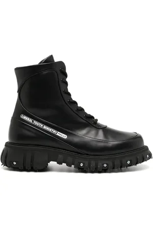 Phileo Screw-detail leather ankle boots