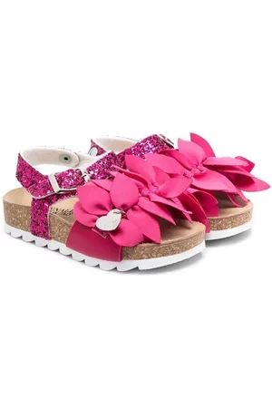 MONNALISA Sandals - Knot-detail 30mm sandals - Pink