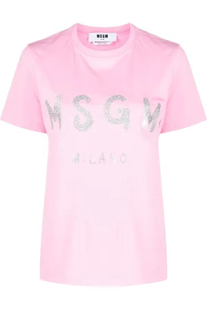 Msgm Logo-print short-sleeved T-shirt