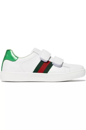 Gucci Ace touch-strap sneakers - White