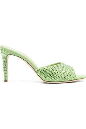 PARIS TEXAS Holly 80mm stiletto mules