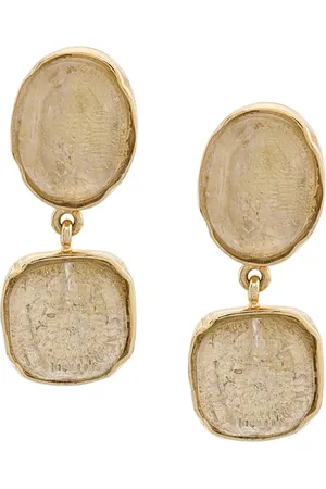 Goossens Cabochons clip earrings