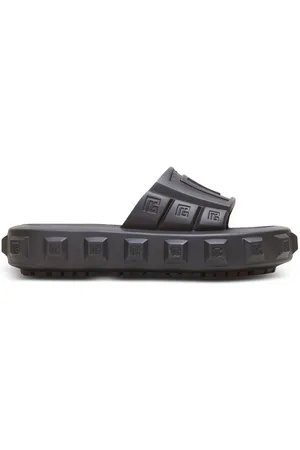 Balmain Embossed-logo detail slides