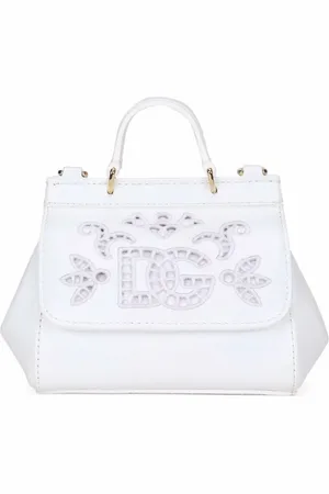 Dolce & Gabbana Mini Sicily logo-intarsia top-handle bag