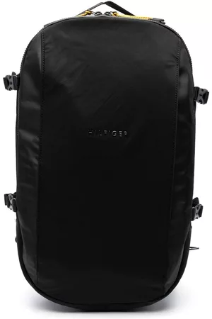 Tommy Hilfiger Logo-plaque backpack - Black