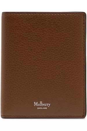 MULBERRY Men Wallets - Logo-detail leather wallet - Brown
