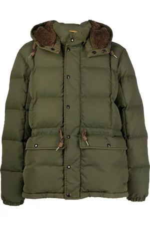 Ralph Lauren Men Twill Jackets - Coated Twill Quilted Jacket - Green