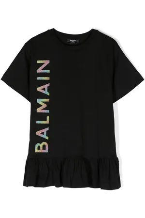 Balmain Logo-print T-shirt dress