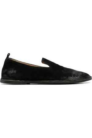 MARSÈLL Strasacco round-toe suede loafers