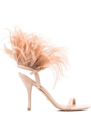 Stuart Weitzman Plume 100mm sandals