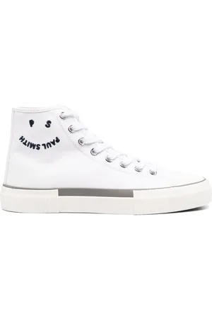 Paul Smith Logo-embroidered high-top sneakers