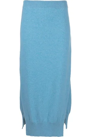 Barrie High-waisted knit skirt