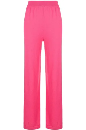Barrie Straight-leg knitted trousers