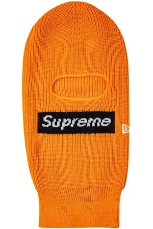 Supreme x New Era Box Logo Knitted Balaclava - White