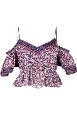 Marant Etoile Garuva floral-print blouse
