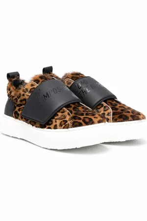 Dsquared2 Leaopard-print slip-on sneakers