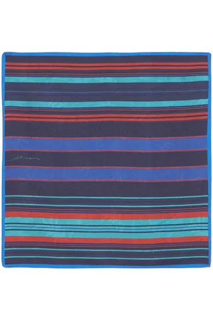 Etro Reversible pocket square - Blue