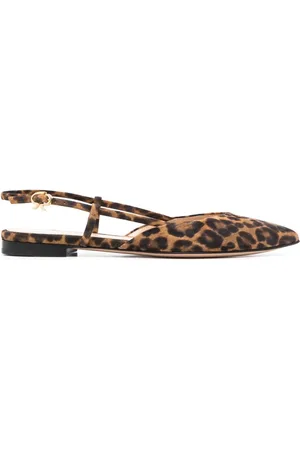 Gianvito Rossi Leopard-print pointed pumps