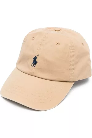 Ralph Lauren Logo-embroidered baseball cap - Brown