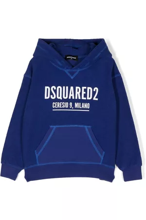 Dsquared2 Boys Hoodies - Logo-print hoodie - Purple