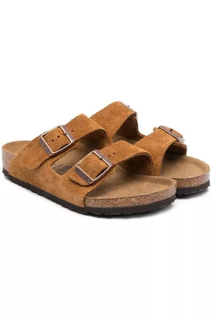 Birkenstock Sandals - Arizona suede sandals - Brown