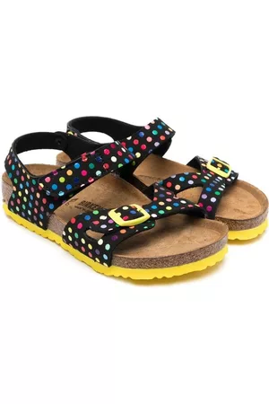Birkenstock Sandals - Colorado polka dot sandals - Black