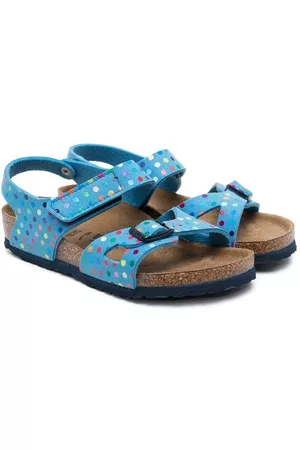 Birkenstock Colorado polka dot sandals - Blue