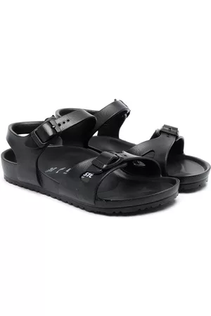 Birkenstock Sandals - Rio rubber sandals - Black