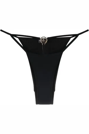 Dolce & Gabbana DG-logo cut-out bikini bottoms