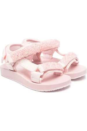 MONNALISA Sequin embellished sandals
