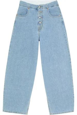 Maison Margiela Mid-rise cropped jeans