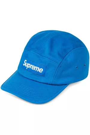 Supreme Box-logo camp cap - Blue